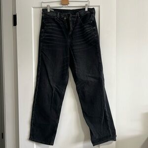 American eagle strigid jeans black